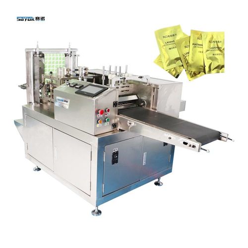 Latest company Solutions about Araba koku tabletleri için yüksek verimli dört tarafı paketleme makinesi