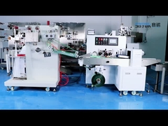 Yatay Alkol Swab Makinesi Dayanıklı 50Hz 4 Taraflı Mühürlü Kese Makinesi