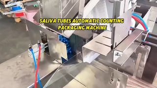 Tükürük Tüpleri Otomatik Ayırma Sayma Paketleme Hattı
