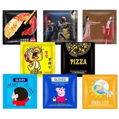 Good price Hızlı ve doğru paketleme için Servo motorlar tarafından tamamen kontrol edilen yüksek hızlı PE eldivenli katlanır paketleme makinesi çevrimiçi