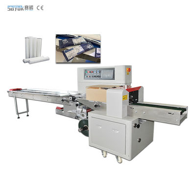 Good price Yatay Temizlik Kartüsü Akış Paketleme Makinesi 220v Otomatik Yüksek Hızlı çevrimiçi