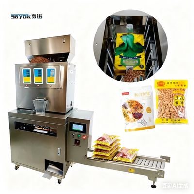 Good price AC 220V Automatic Bagging Machine for Doypack Pouch Min. Bag size 60*90 mm High Capacity Output çevrimiçi