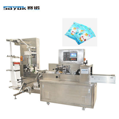 SN-6L Islak Mendil Paketleme Makinesi 2.15KW Otomatik Yüksek Performans