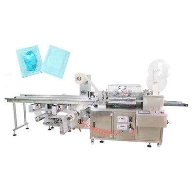 Çocuk N95 Yüz Maskesi Paketleme Makinesi 5.5KW 4 Taraflı Mühür Paketleme Makinesi