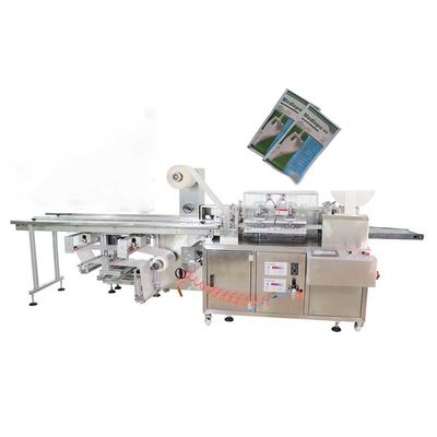 220v Cerrahi Eldiven Yan Sızdırmazlık Paketleme Makinesi 4 Taraflı 5.5KW GMP