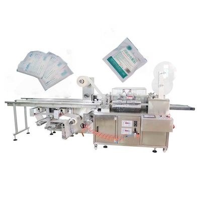 0.6 - 0.8MPa Yan Sızdırmazlık Paketleme Makinesi Gazlı Bez Çubuğu Paketleme Makinesi