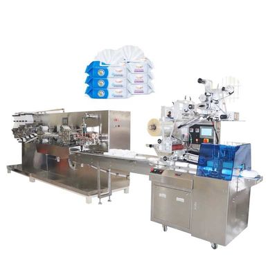 Bebek Islak Mendil Paketleme Makinesi 3KW Çok Fonksiyonlu Paketleme Makinesi