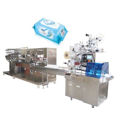 30PC - 80PC Bebek Islak Mendil Yapma Makinesi / Üretim Makinesi 3KW