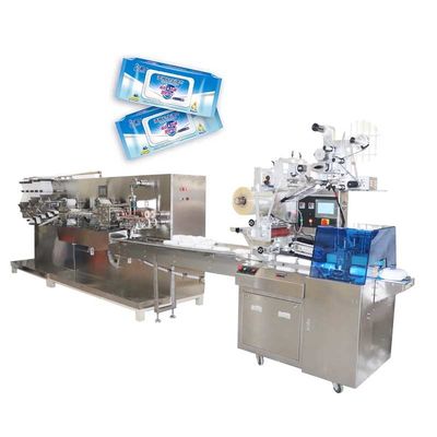 3KW Islak Mendil Paketleme Makinesi / Tam Otomatik Paketleme Makinesi CE