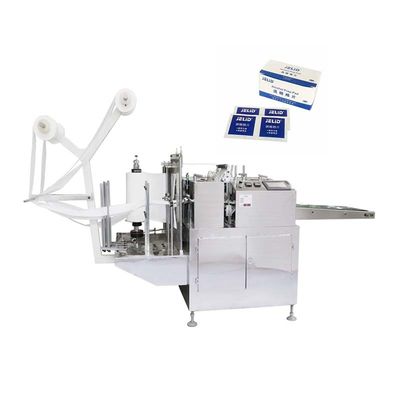Yatay Alkol Swab Makinesi Dayanıklı 50Hz 4 Taraflı Mühürlü Kese Makinesi
