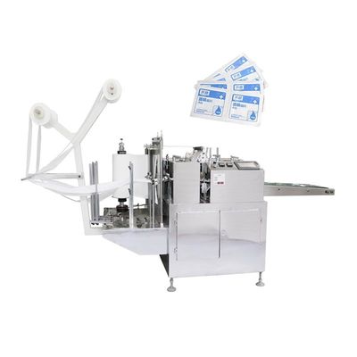 220V Alkol Swab Makinesi Enerji Tasarrufu 3KW Küçük Paketleme Makinesi