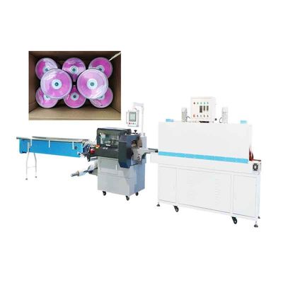 5.5KW Yüksek Hızlı Shrink Ambalaj Makinesi 380V Disk Toplu Kutu Ambalajı