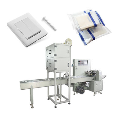 Bozulmamış 2.8KW Otomatik Paketleme Makinaları Panel Vidalı Paketleme Makinesi