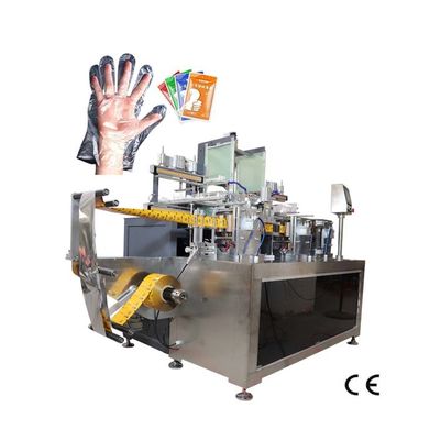 OEM Katlama Sarma Makinesi dayanıklı Katlama Kapama Makinesi PE Eldiven