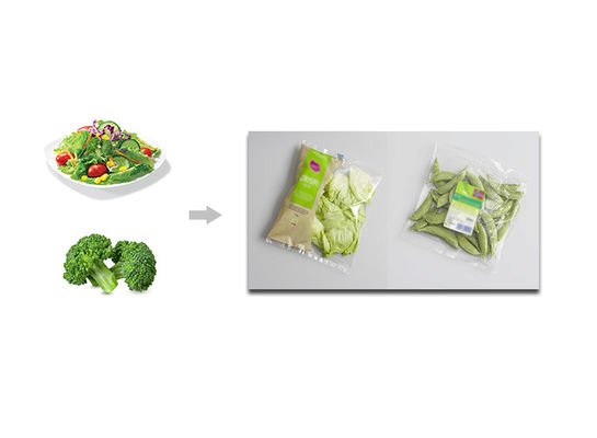 Yüksek Hassasiyetli Sebze Salatası Tartı Makinesi Dolum Sızdırmazlık Paketleme Makineleri