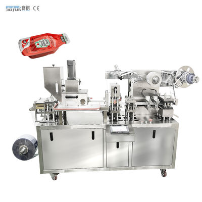 Kesinlik Bal Blister Paketleme Makinesi Zeytinyağı Mini Sıvı Blister Paketleme Ekipmanı