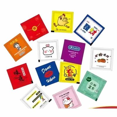 40g Tek Parlak PE Eldiven Paketleme Makinesi Tam Otomatik İşlemleri