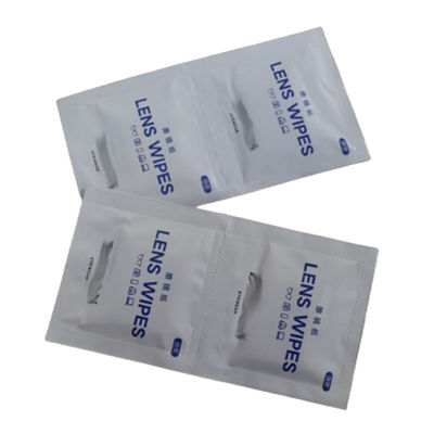 Dört taraflı mühürleme paketleme makinesi paslanmaz çelik alkol lens silme üretim makinesi