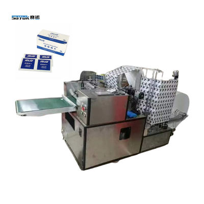 Alkol dolgu sıvı pompası tamponları paketleme makinesi hazırlama yastığı makineleri