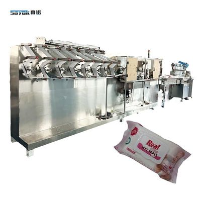300 - 400 Kesin Yüksek Verimlilik 30-120 Pcs Paket için Islak Menekşeler Paketleme Makinesi