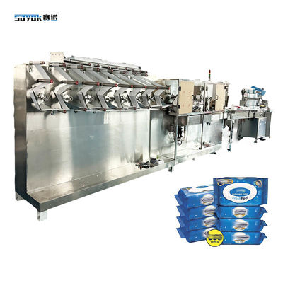 Servo Driven besleme sistemi 30-120 PCS Bebek bezleri makineleri Otomatik üretim hattı