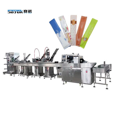 CE sertifikalı otomatik paketleme makineleri peçete kaşığı çatal bıçak çubuk çubuklar vb.