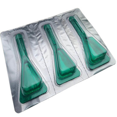 4800 Blister / Saat Otomatik Sıvı Doldurucu Solucanlar için Solucan Dönüştürme Blister Paketleme Makinesi