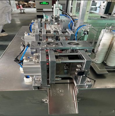 6 Zaman Merkezi Katlamalar PE Eldivenler Servo Motor Kontrolüyle Katlama Paketleme Makinesi