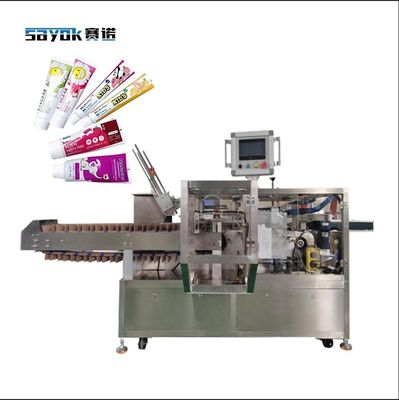 220V 50/60Hz Power Source Type Automatic Cartoning Machine Machine Noise ≤80 dB 20m3/h Air Consumption