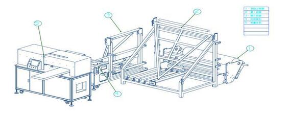 Büyük Tek Kullanımlık Masa Örtüsü Otomatik Kesme ve Sarma Makinesi 220V Yüksek Performanslı Makine