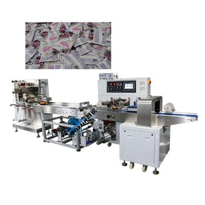 Good price Rekabetçi Fiyat 5-30 PC Temizlik Islak Menekşe Paketleme Tek Otomatik Kesme Yollu Çözüm çevrimiçi