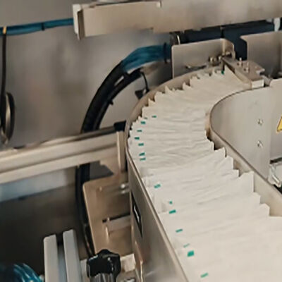 Intelligent Surgical Glove Paper Wallet Type Wrapping Machine With Customized Bi-fold Device 220V